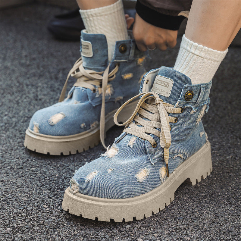 Aule Retro Denim Sneakers