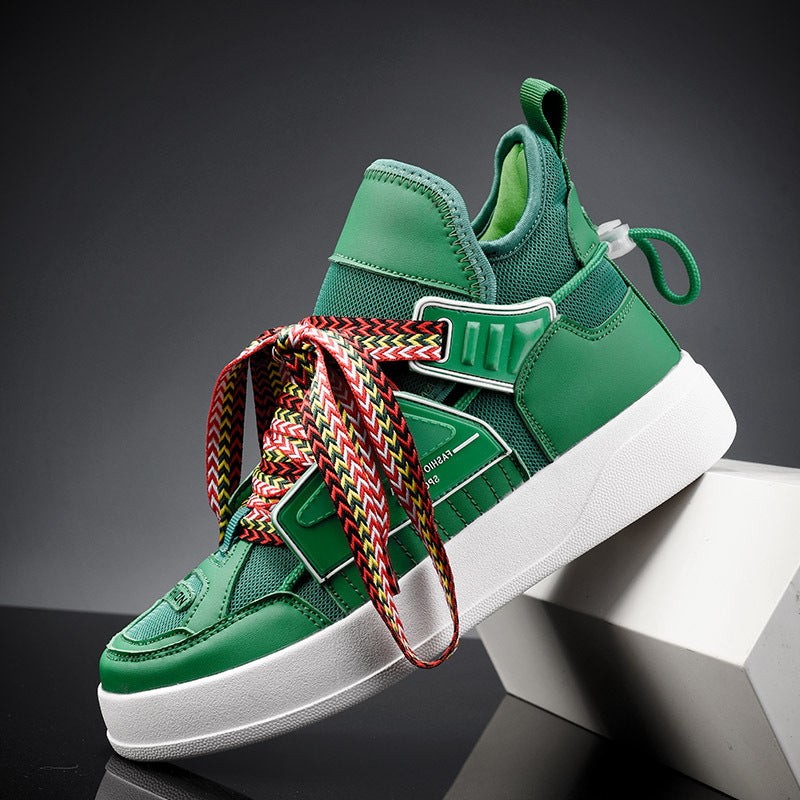 Aule Green Pulse Sneakers