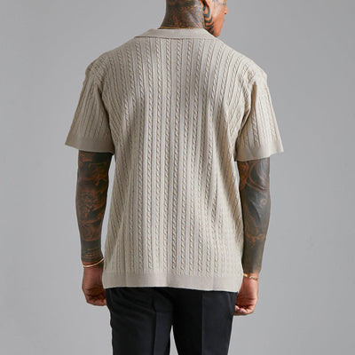 Aule Cable Knit Shirt