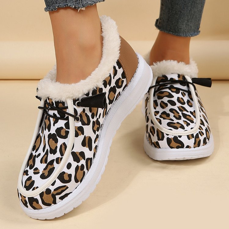 Leopard Warm Shoes