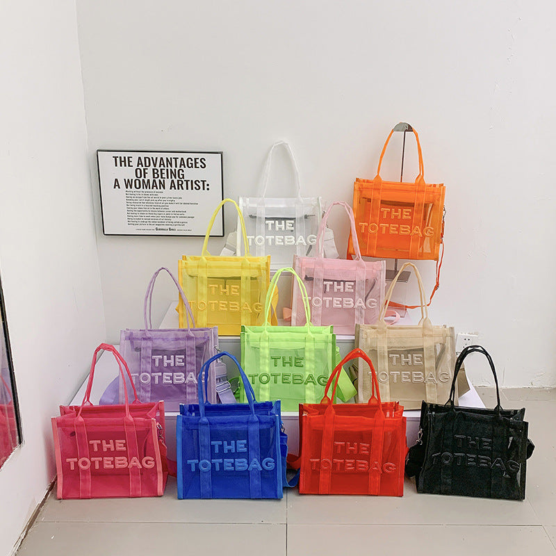 Summer Web Tote Bags