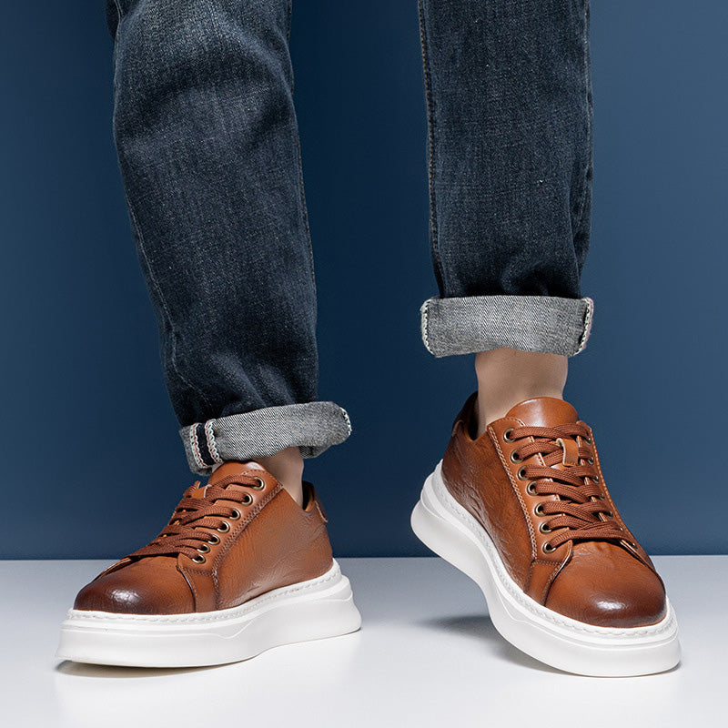 Aule Cognac Classic Sneakers