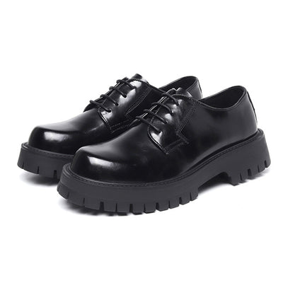 Aule Chunky Sole Leather Shoes