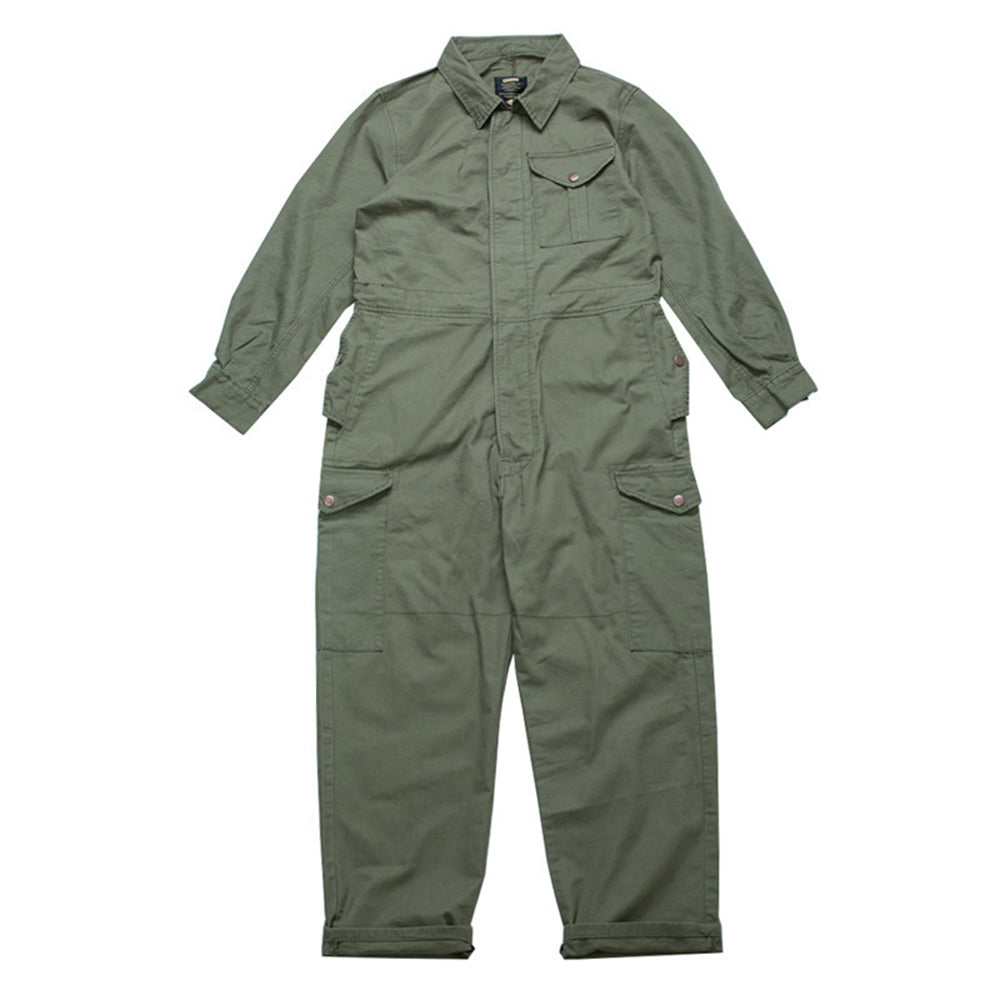 Aule Cotton Zip Up Jumpsuits