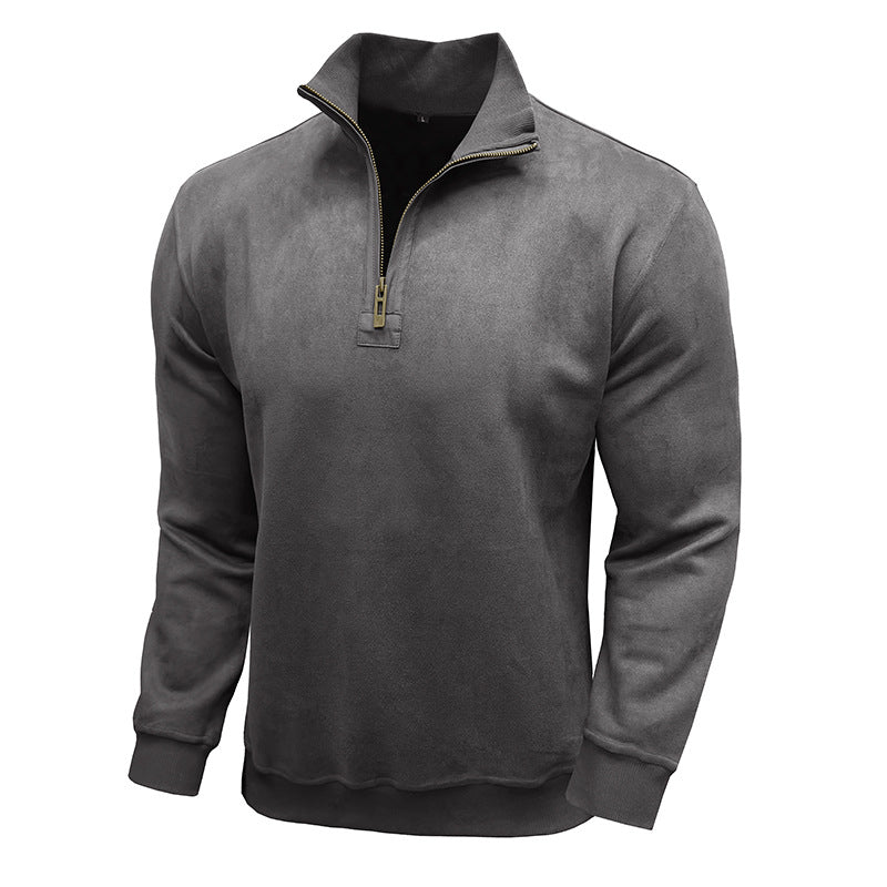 Aule Faux Quarter-Zip Pullover