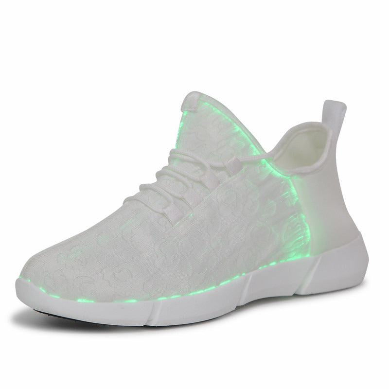 Luminous Fiber Optic Shoes