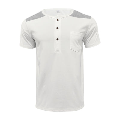 Aule Bicolor Henley Shirt