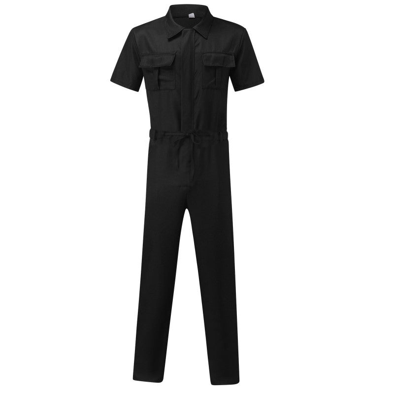 Aule Cargo-Jumpsuits mit Gürtel