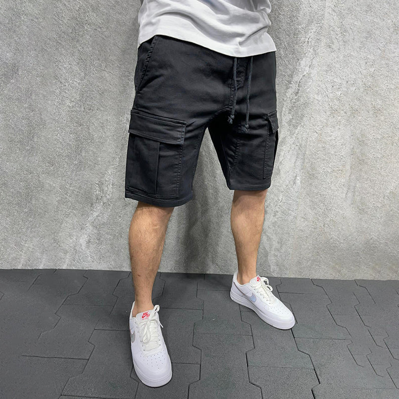 Aule Drawstring Cargo Shorts