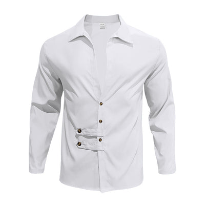 Aule Einzigartiges Button-Down-Hemd