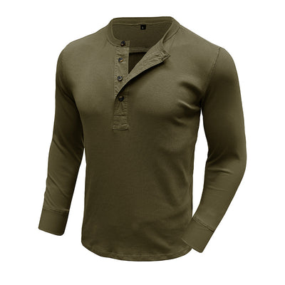 Aule Slim Fit Henley Shirt