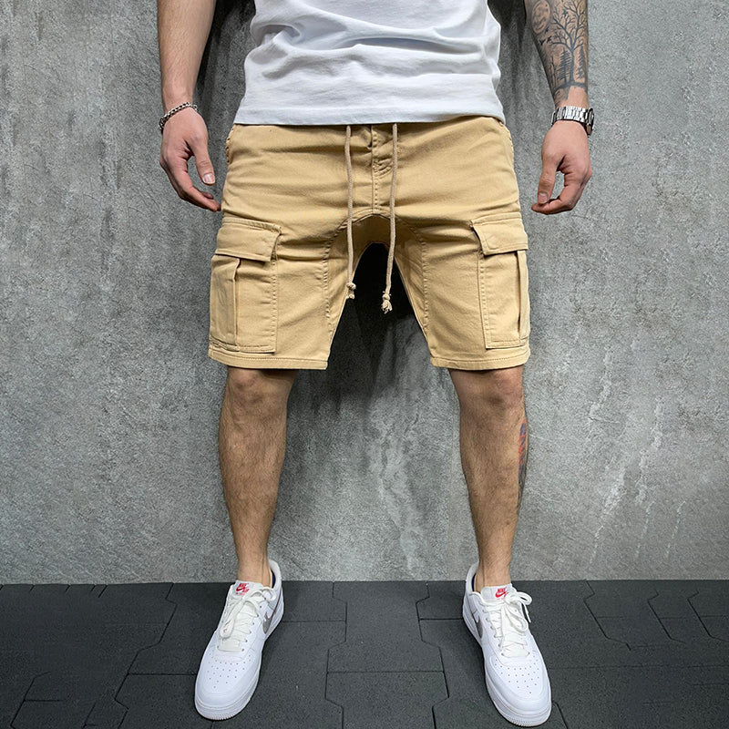 Aule Cargo-Shorts mit Kordelzug