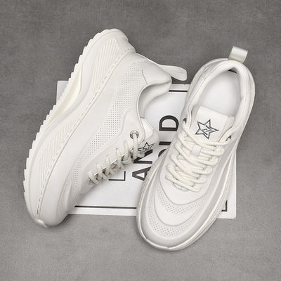 Aule White T4 Sneakers