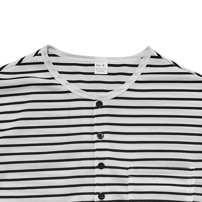 Aule Striped Henley Shirt