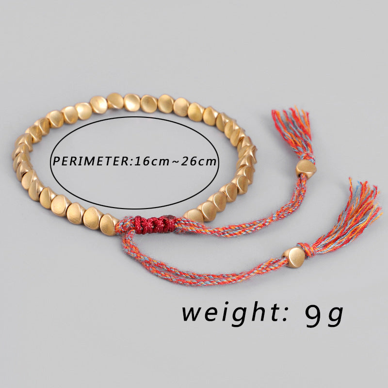 Aule Copper Bead Bracelets