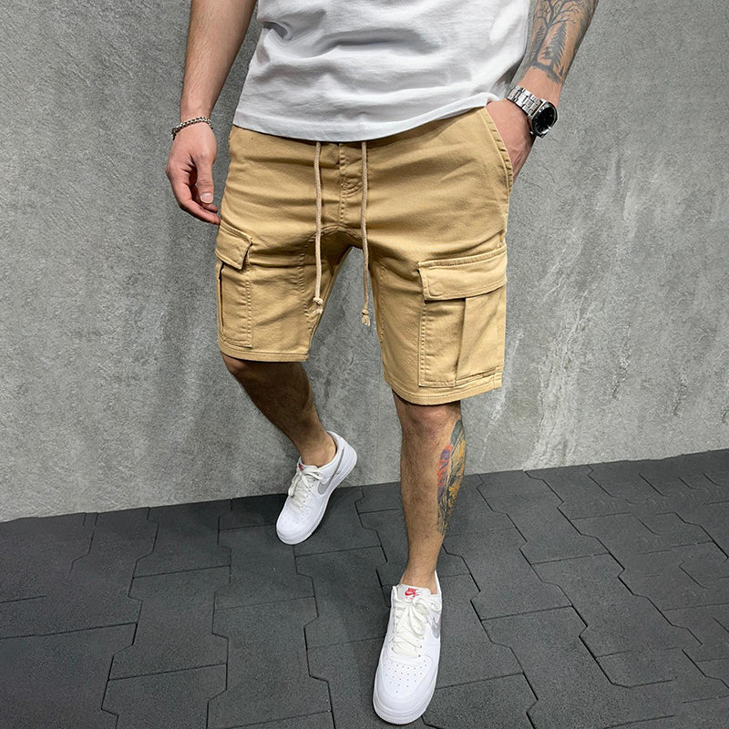 Aule Cargo-Shorts mit Kordelzug