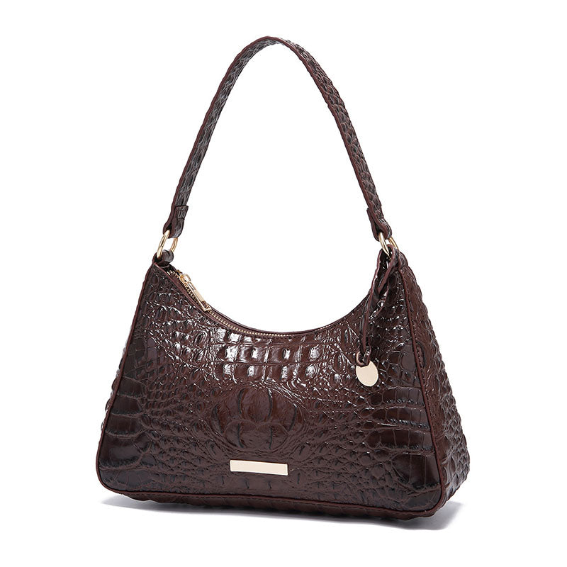 Vintage Crocodile Embossed Bag