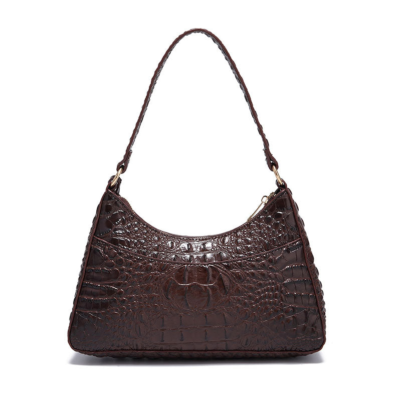 Vintage Crocodile Embossed Bag