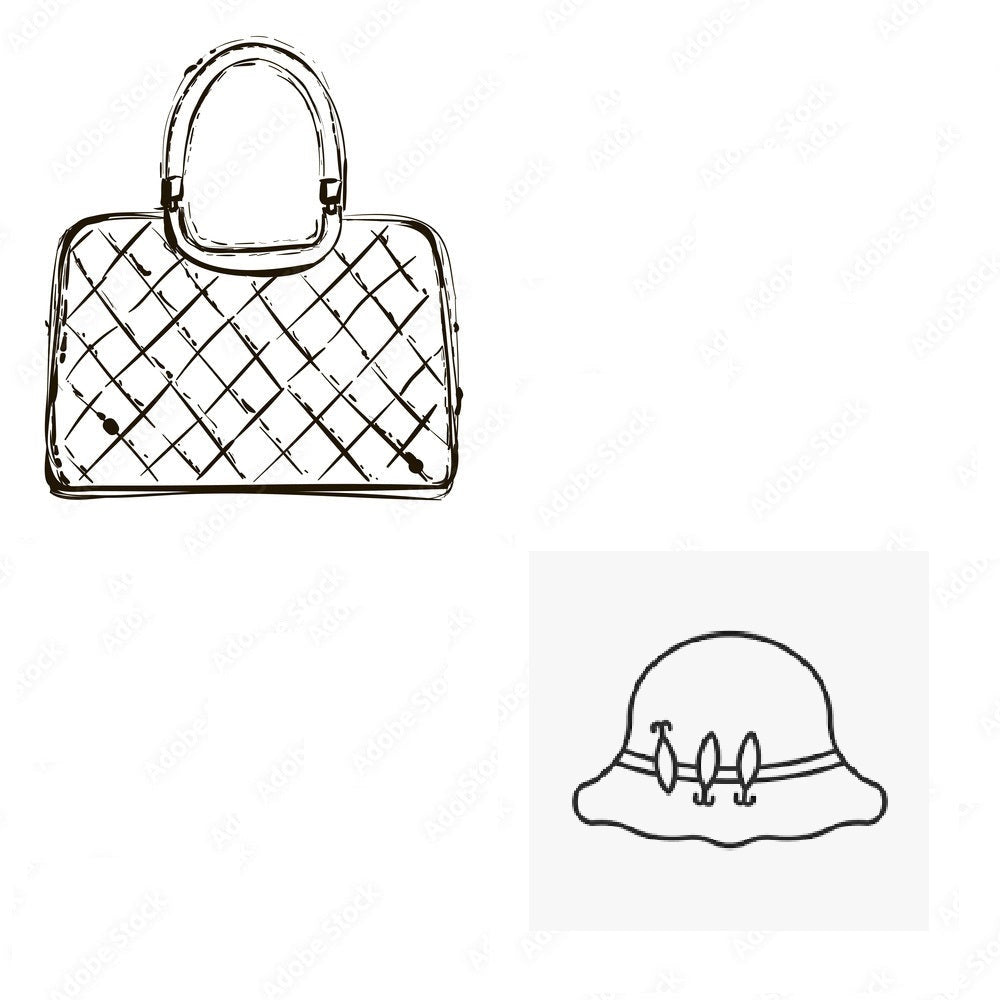 Classic K Bag & Hat Set