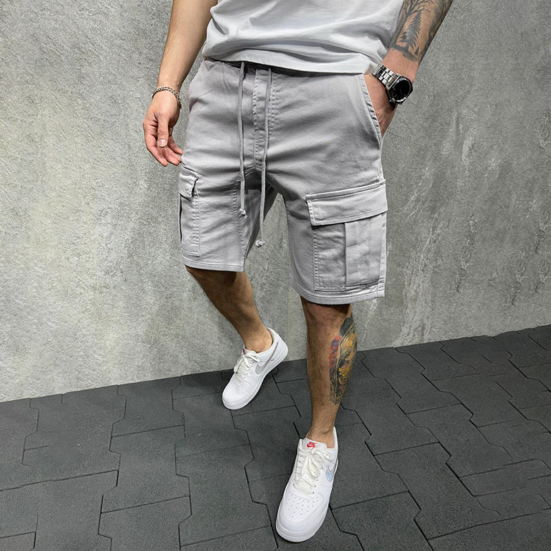 Aule Cargo-Shorts mit Kordelzug