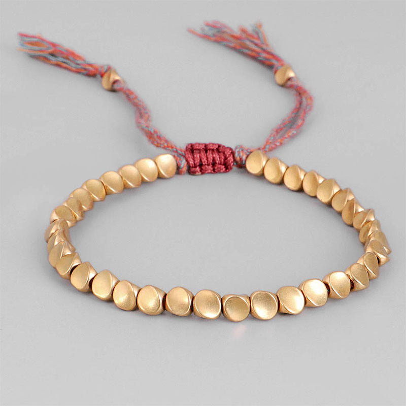 Aule Copper Bead Bracelets