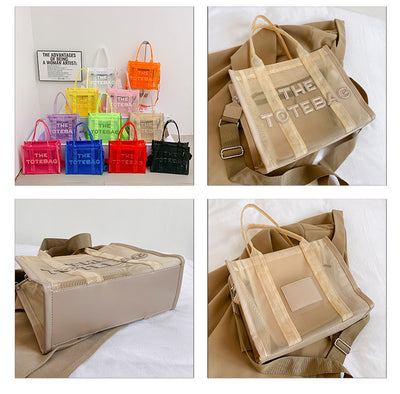 Summer Web Tote Bags