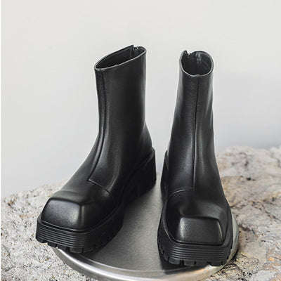 Aule Square Toe Boots