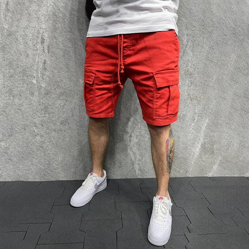 Aule Cargo-Shorts mit Kordelzug