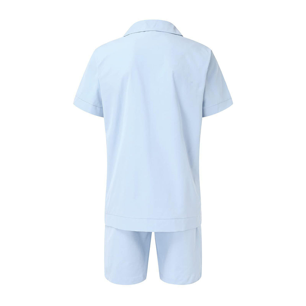 Ensemble chemise en coton et lin Aule