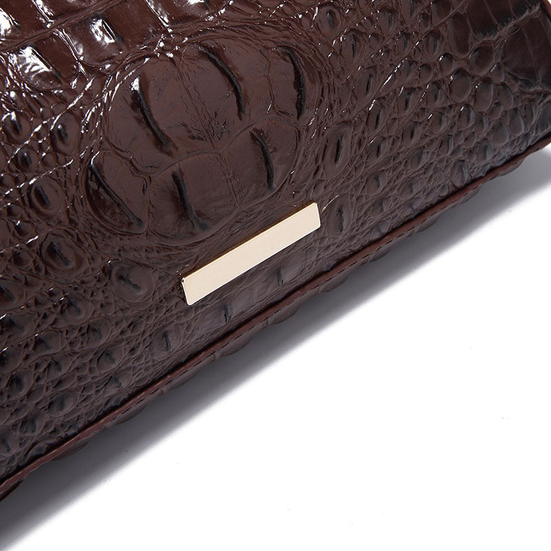 Vintage Crocodile Embossed Bag