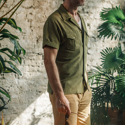 Aule Linen Cargo Shirt