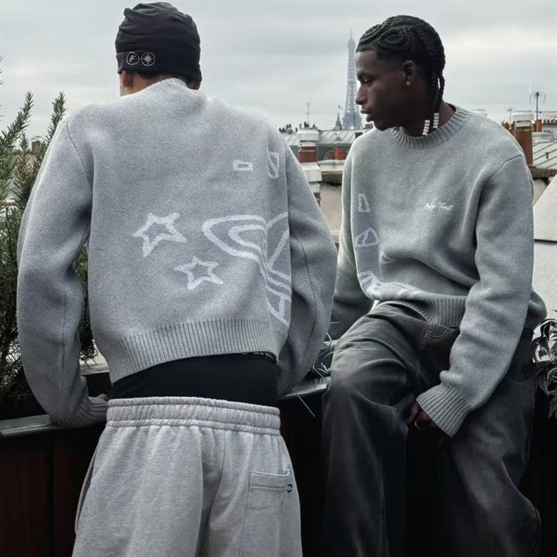 Splintered Wood Sweater