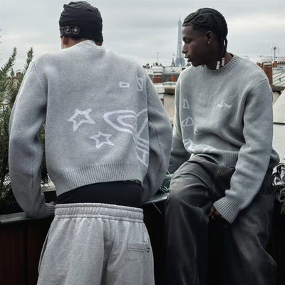 Splintered Wood Sweater