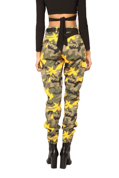 Camouflage Multi Pockets Long Pants