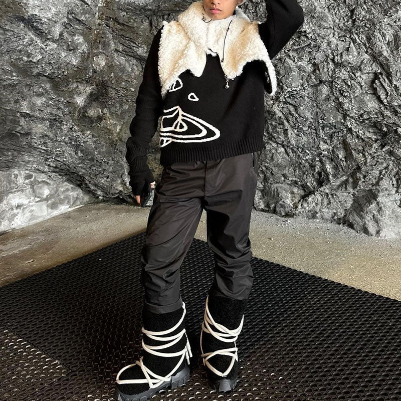 Splintered Wood Sweater