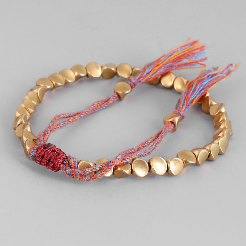 Aule Copper Bead Bracelets