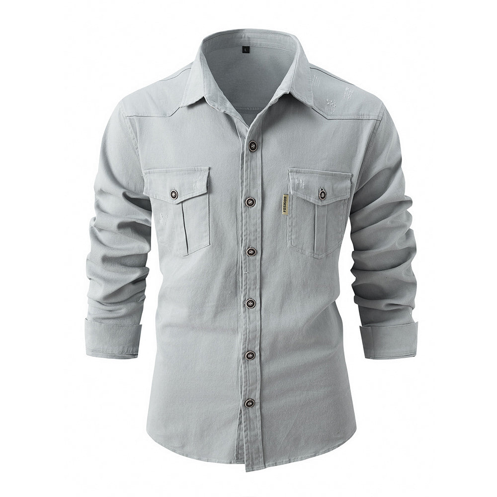 Chemise en coton Aule Business