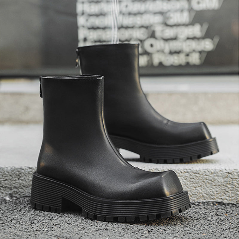 Aule Square Toe Boots