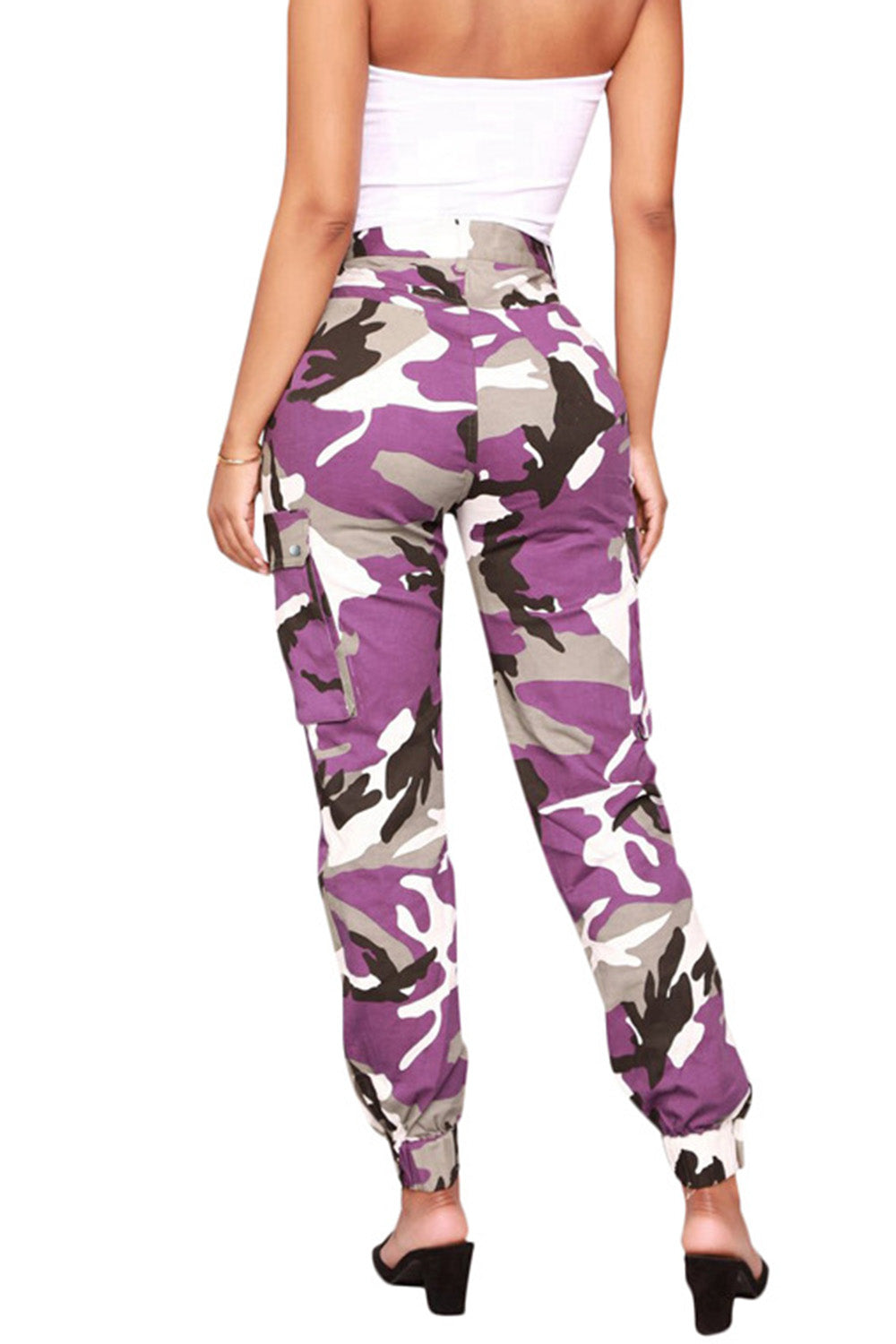 Camouflage Lange Hose mit vielen Taschen