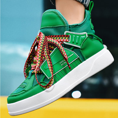 Aule Green Pulse Sneakers