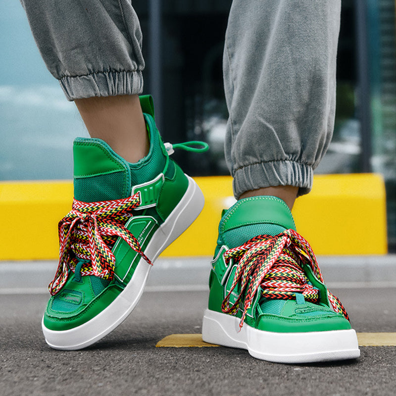 Aule Green Pulse Sneakers