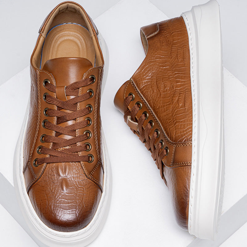 Aule Cognac Classic Sneakers