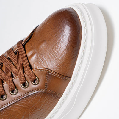 Aule Cognac Classic Sneakers