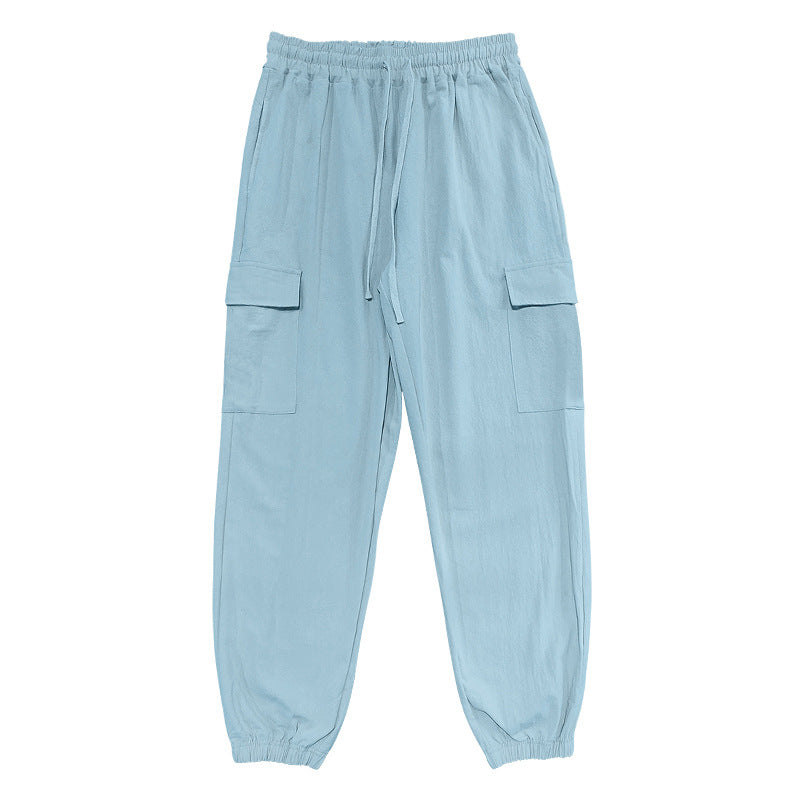 Aule Cotton Linen Pockets Pants