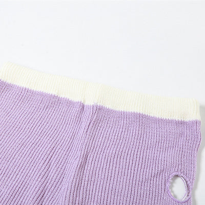 Knitted Face Damen Hose