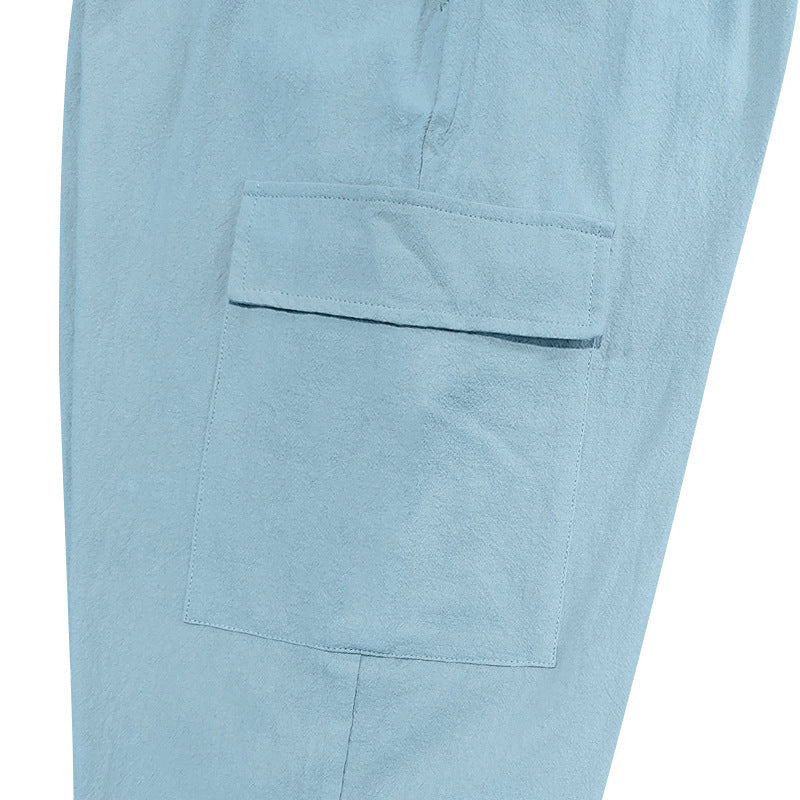 Aule Cotton Linen Pockets Pants