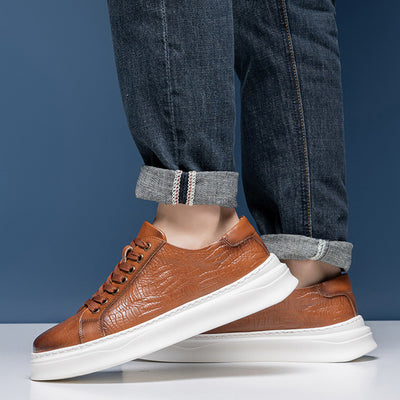 Aule Cognac Classic Sneakers