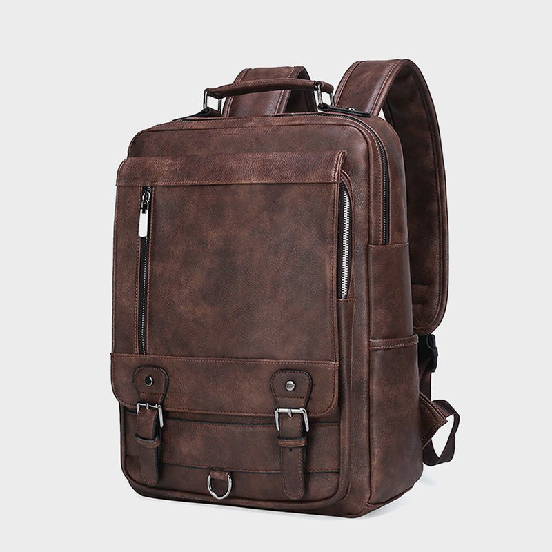 Aule Voyager Lederrucksack