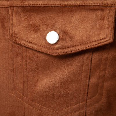 Aule Button Leather Jacket
