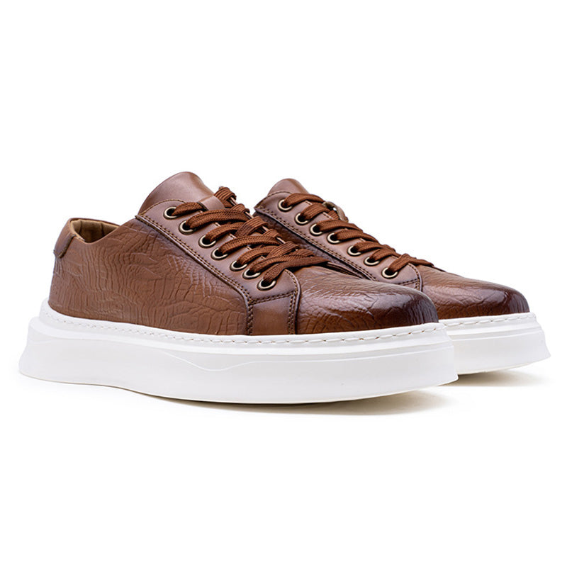 Aule Cognac Classic Sneakers